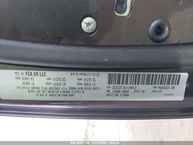 Dodge Challenger R/t Scat Pack 2020 2C3CDZFJ4LH109412 Image 9