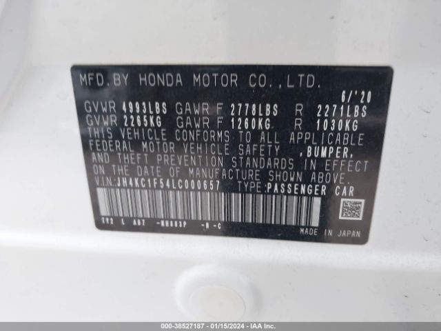 2020 ACURA RLX JH4KC1F54LC000657 Photo 8
