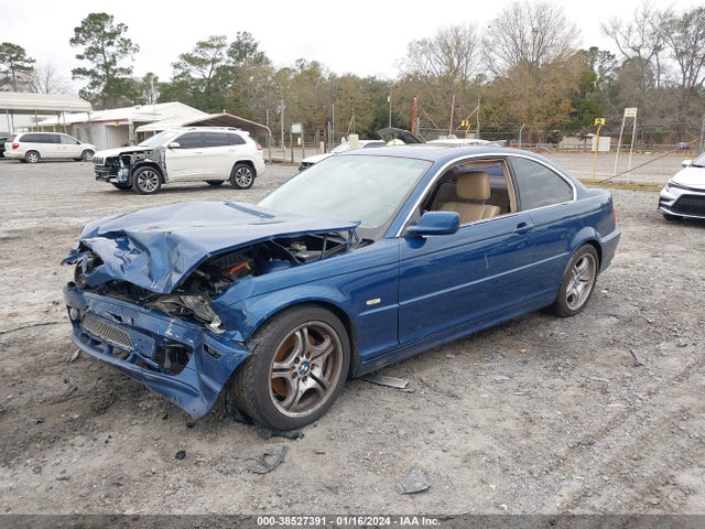 2002 BMW 3 SERIES 330CI VIN: WBABN53432JU39810