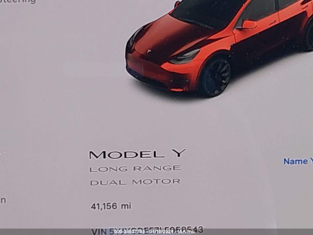 5YJYGDEE7LF058543 Tesla Model Y Long Range Dual Motor All-wheel Drive