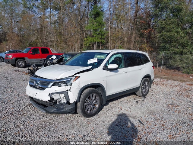 Honda Pilot 2wd Ex-l 2020 5FNYF5H57LB005412 Image 2