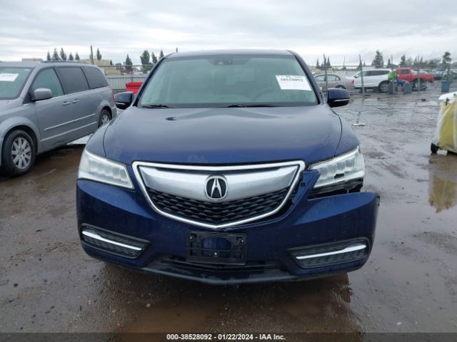 5FRYD3H68FB008051 Acura Mdx Technology Pkg W/entertainment Pkg