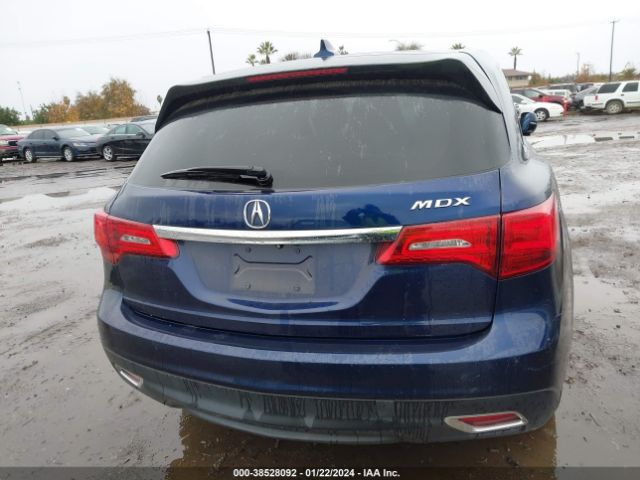 5FRYD3H68FB008051 Acura Mdx Technology Pkg W/entertainment Pkg