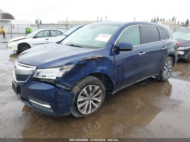 5FRYD3H68FB008051 Acura Mdx Technology Pkg W/entertainment Pkg
