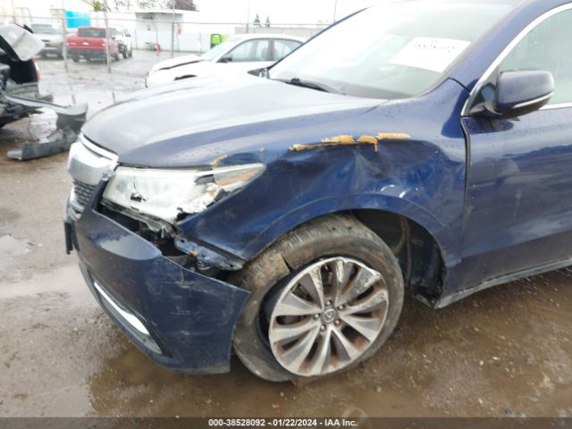 5FRYD3H68FB008051 Acura Mdx Technology Pkg W/entertainment Pkg