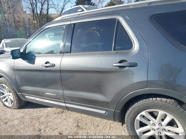 2017 FORD EXPLORER XLT VIN: 1FM5K7D87HGD40348