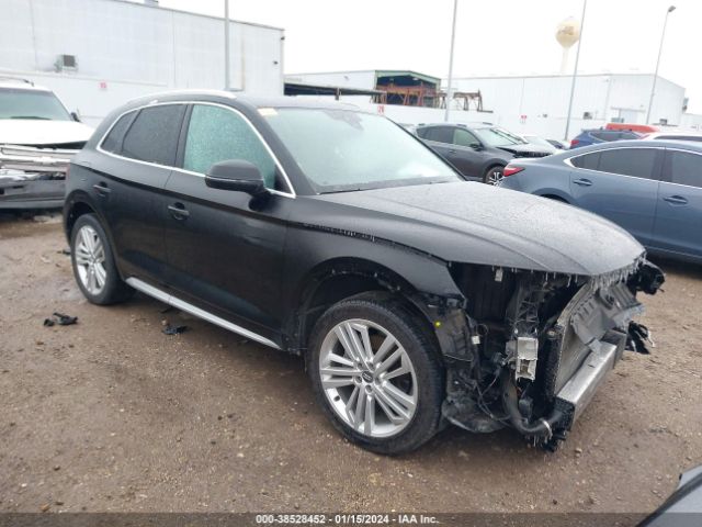 2019 Audi Q5 45 Premium მანქანა იყიდება აუქციონზე, vin: WA1BNAFY5K2121329, აუქციონის ნომერი: 38528452