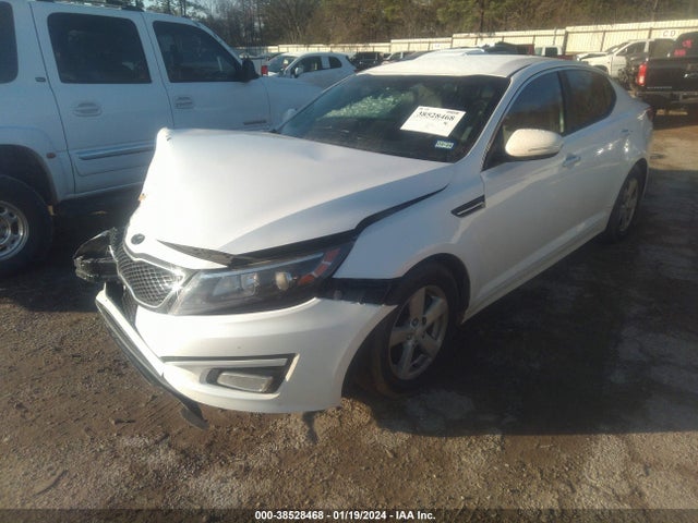 KIA Optima Lx 2014 KNAGM4A75E5462650 Image 2