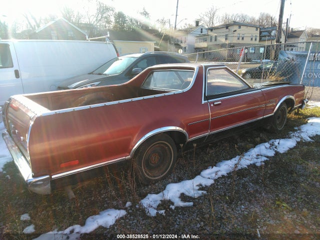 1978 FORD RANCHERO VIN: 8H47F170344