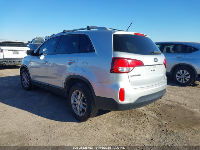 KIA SORENTO LX 2014 5XYKT3A65EG478971 Image 3