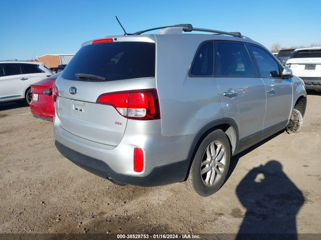 KIA SORENTO LX 2014 5XYKT3A65EG478971 Image 4