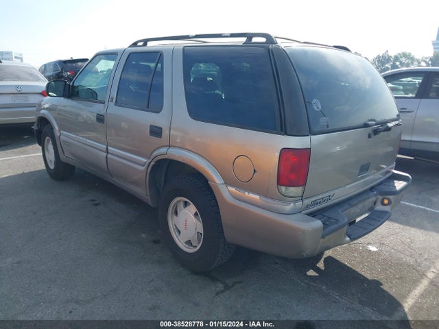 2000 GMC JIMMY SLT VIN: 1GKCS13W0Y2167251