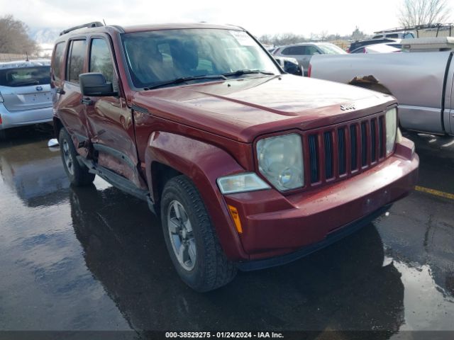 Auction sale of the 2008 Jeep Liberty Sport, vin: 1J8GN28K78W132630, lot number: 38529275