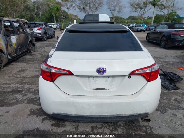 2015 TOYOTA COROLLA L VIN: 2T1BURHE0FC322394