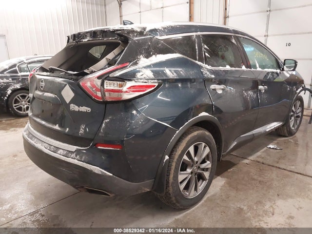 Nissan MURANO SL 2017 5N1AZ2MH2HN147324 Image 4