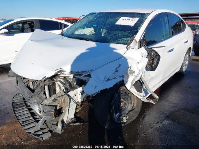2015 NISSAN SENTRA SV VIN: 3N1AB7AP2FY276801