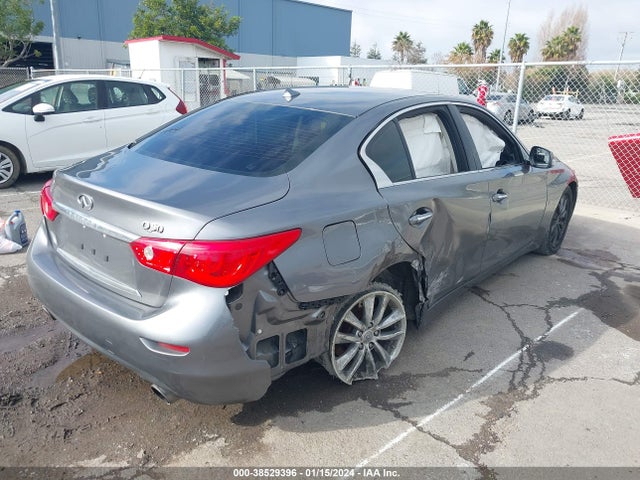 Продажа на аукционе авто 2017 Infiniti Q50 3.0t Premium, vin: JN1EV7AP1HM735329, номер лота: 38529396