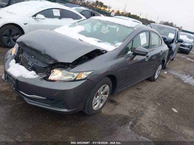 Honda Civic Lx 2014 19XFB2F53EE217317 Image 2