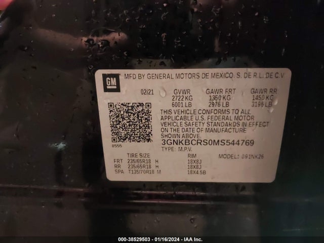 Chevrolet Blazer Fwd 2lt 2021 3GNKBCRS0MS544769 Image 9