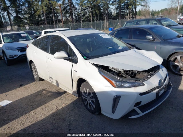 2020 TOYOTA PRIUS XLE AWD-E VIN: JTDL9RFUXL3021491
