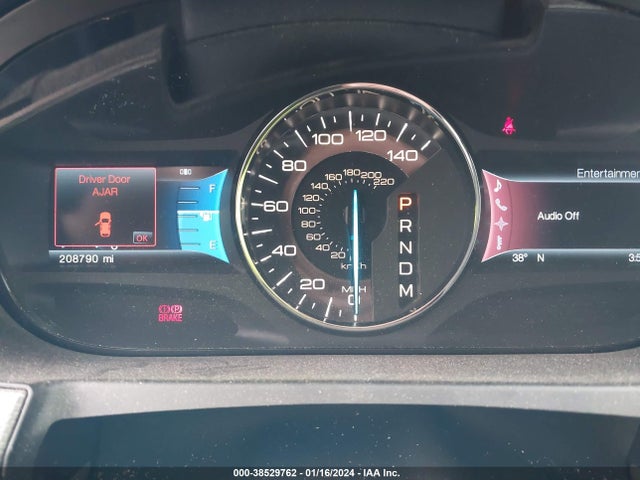 2012 FORD EDGE SEL VIN: 2FMDK3JC0CBA34475