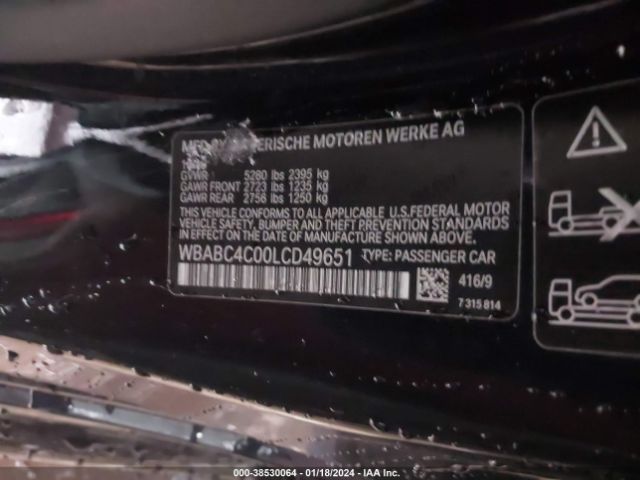 2020 BMW M850I WBABC4C00LCD49651 Photo 8