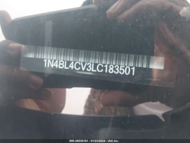 1N4BL4CV3LC183501 Nissan Altima Sr Fwd