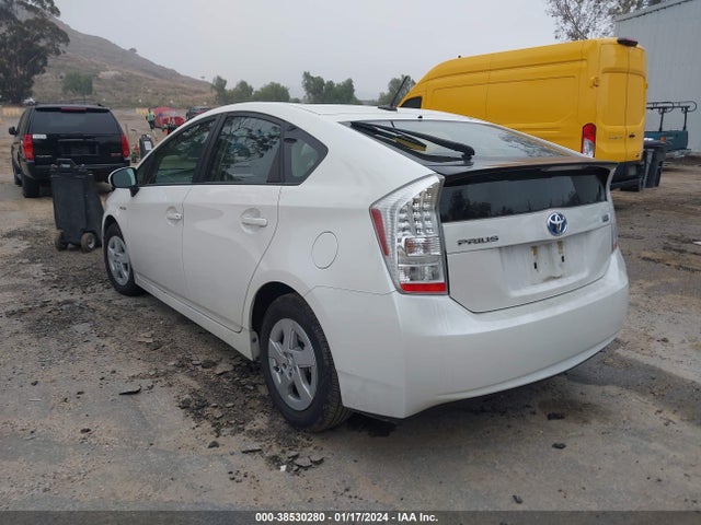 2011 TOYOTA PRIUS TWO VIN: JTDKN3DU9B5361628