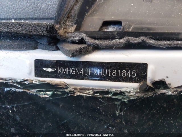 Genesis G80 5.0 Ultimate 2017 KMHGN4JFXHU181845 Image 9