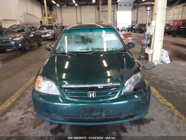 2001 HONDA CIVIC LX VIN: JHMES16541S012407