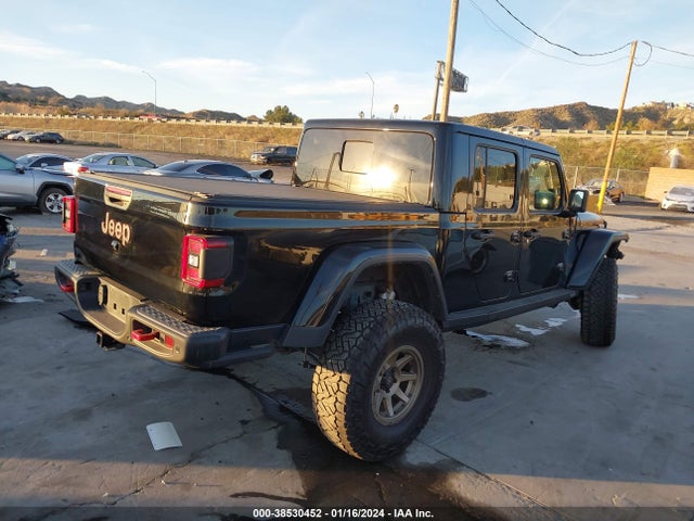 Jeep Gladiator Rubicon 4x4 2022 1C6JJTBG8NL145863 Image 4