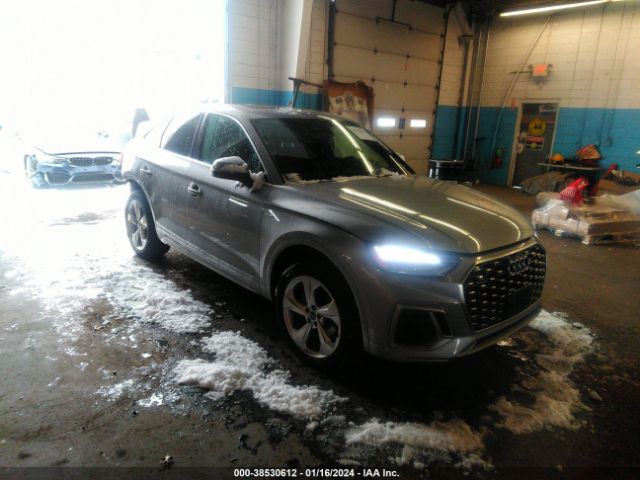 38530612 :رقم المزاد ، WA14AAFY7M2140083 vin ، 2021 Audi Q5 Sportback Premium 45 Tfsi Quattro S Tronic مزاد بيع