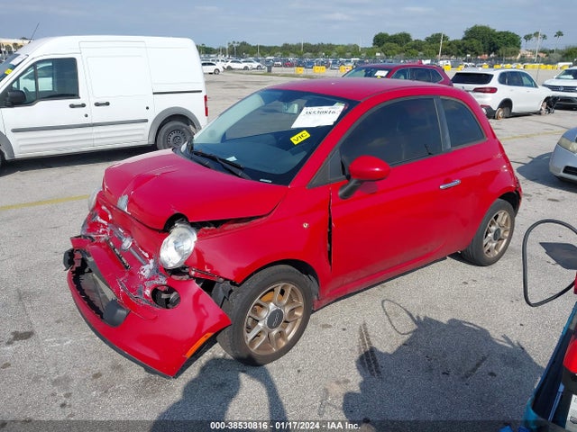 2012 FIAT 500 3C3CFFAR4CT125204 Photo 1