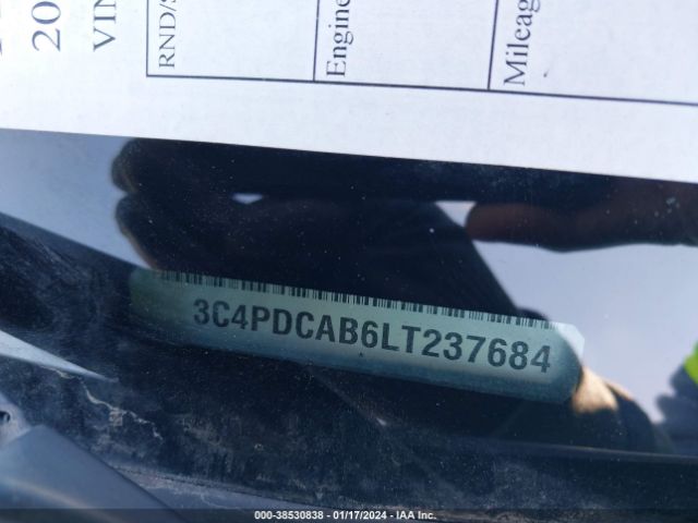3C4PDCAB6LT237684 Dodge Journey Se Value