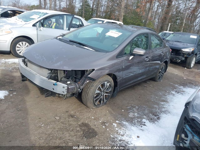 2014 HONDA CIVIC EX VIN: 19XFB2F80EE061697