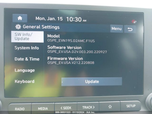 KM8K23AG9PU189682 Hyundai Kona Electric Se