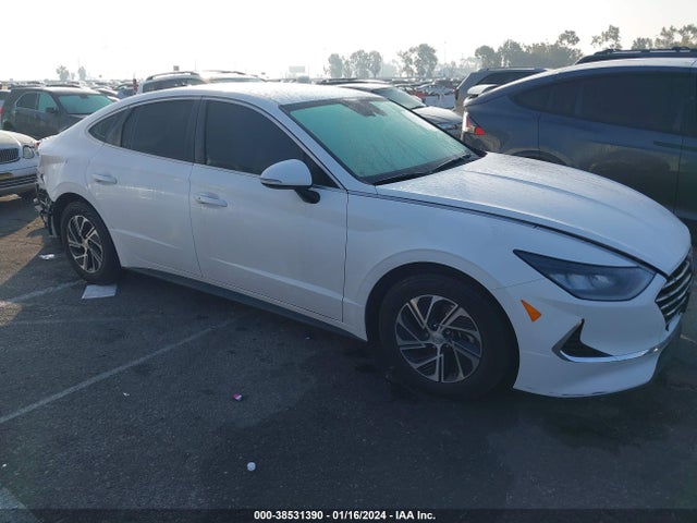 Hyundai Sonata Blue 2021 KMHL24JJ1MA026818 Image 14