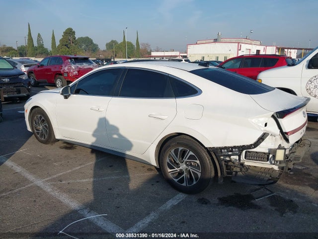 Hyundai Sonata Blue 2021 KMHL24JJ1MA026818 Image 15