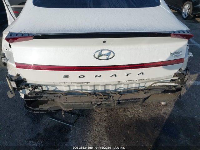 Hyundai Sonata Blue 2021 KMHL24JJ1MA026818 Image 6