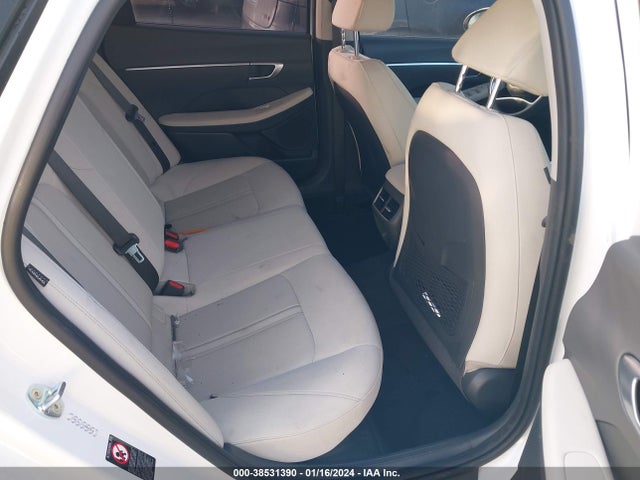Hyundai Sonata Blue 2021 KMHL24JJ1MA026818 Image 8