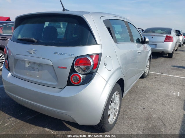 Chevrolet Sonic Lt Auto 2014 1G1JC6SB5E4192960 Image 4