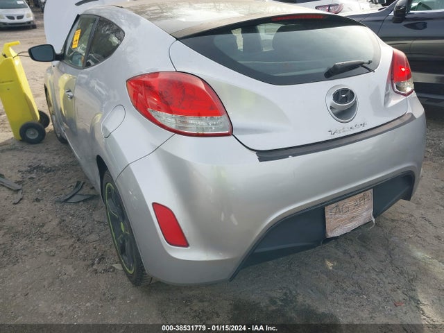 2012 HYUNDAI VELOSTER BASE W/BLACK VIN: KMHTC6AD1CU069619