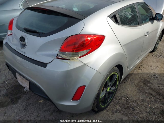 2012 HYUNDAI VELOSTER BASE W/BLACK VIN: KMHTC6AD1CU069619