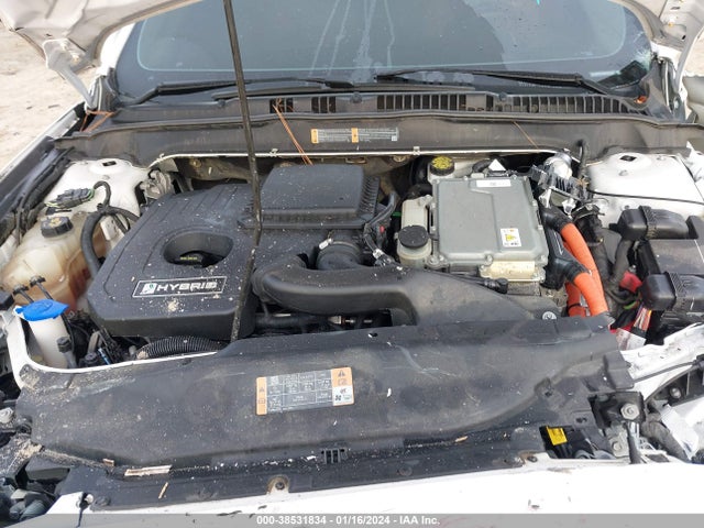 2013 FORD FUSION HYBRID SE VIN: 3FA6P0LU8DR301907
