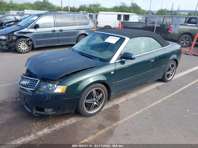 2005 AUDI A4 1.8T VIN: WAUAC48H45K017664
