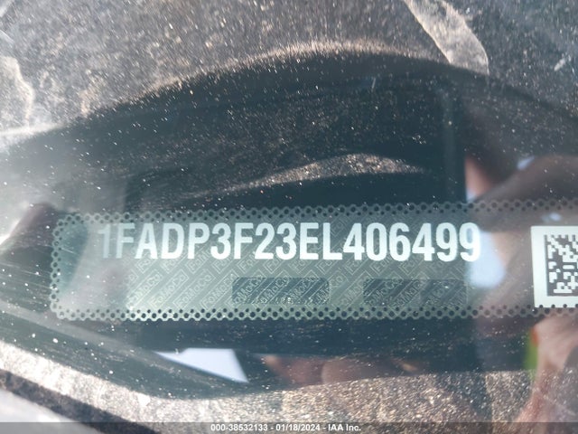 Ford FOCUS SE 2014 1FADP3F23EL406499 Image 9