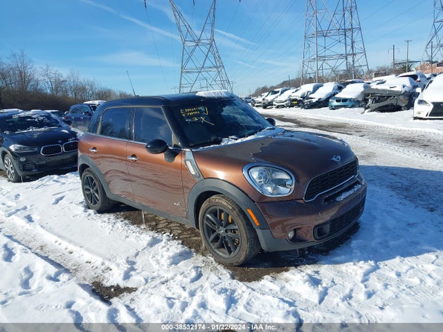 2014 MINI COUNTRYMAN COOPER S VIN: WMWZC5C54EWP38985