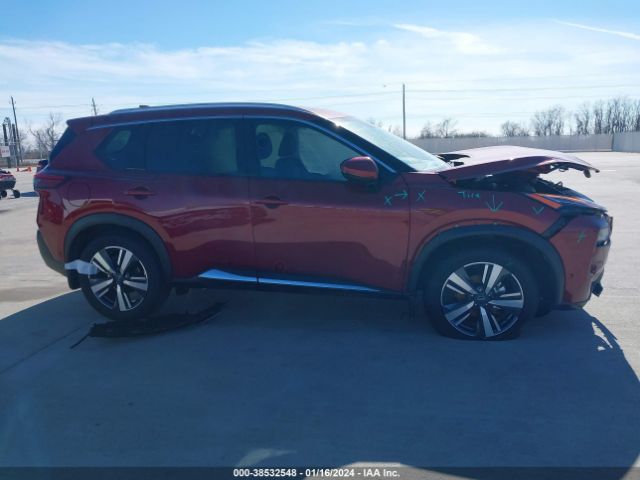 JN8BT3DC2PW107343 Nissan Rogue Platinum Fwd