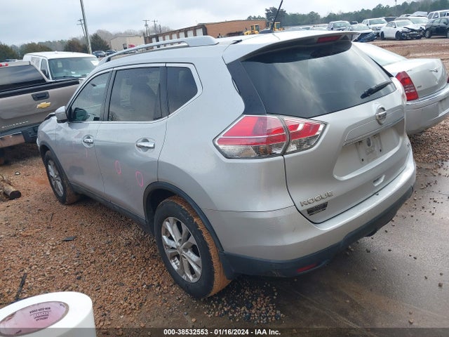 Nissan ROGUE SV 2015 5N1AT2MT8FC922658 Image 3