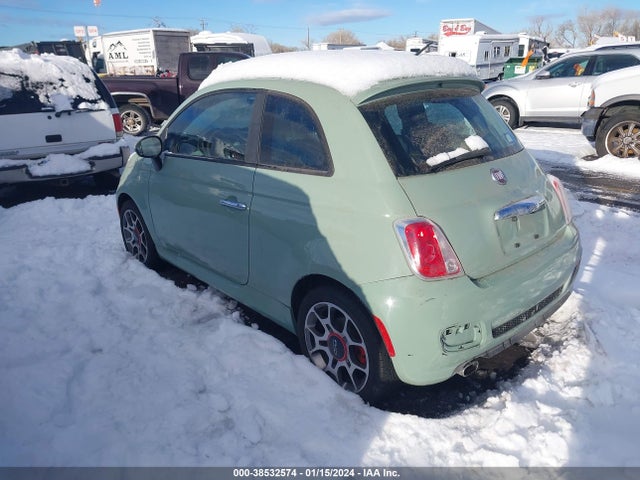 2012 FIAT 500 3C3CFFBR1CT310406 Photo 2